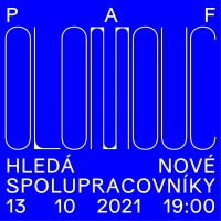 PAF Olomouc 2021 hledá nové spolupracov